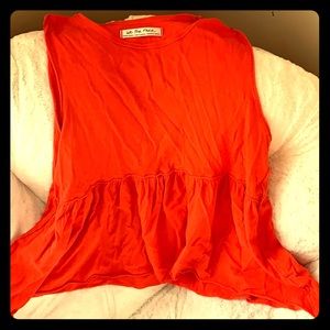 Free People baby doll tank